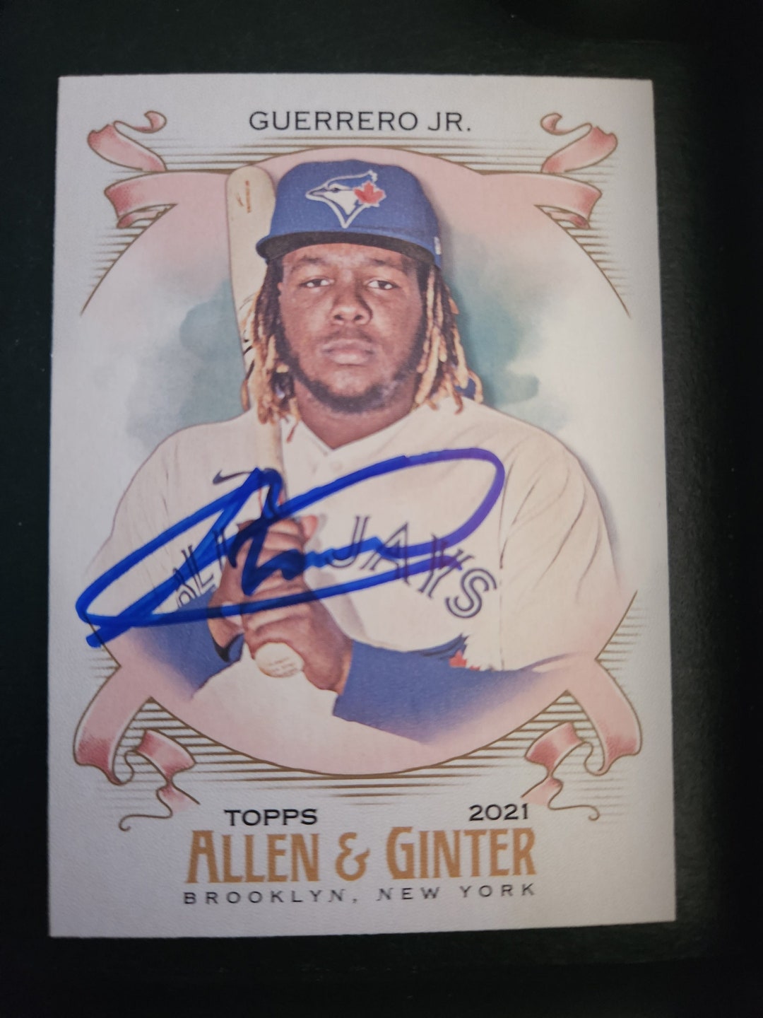 Vladimir Guerrero Jr Autographed Card - Etsy