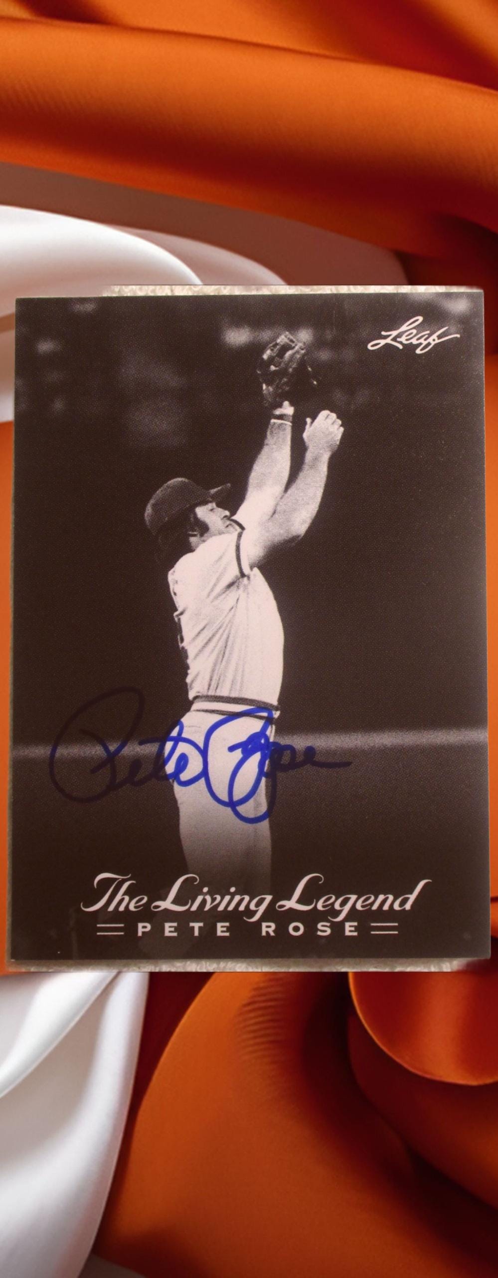 ピート・ローズ選手、直筆サイン入り、フォトグラフ、証明書付き。 ピート・ローズ選手、直筆サイン入り、フォトグラフ、証明書付き。