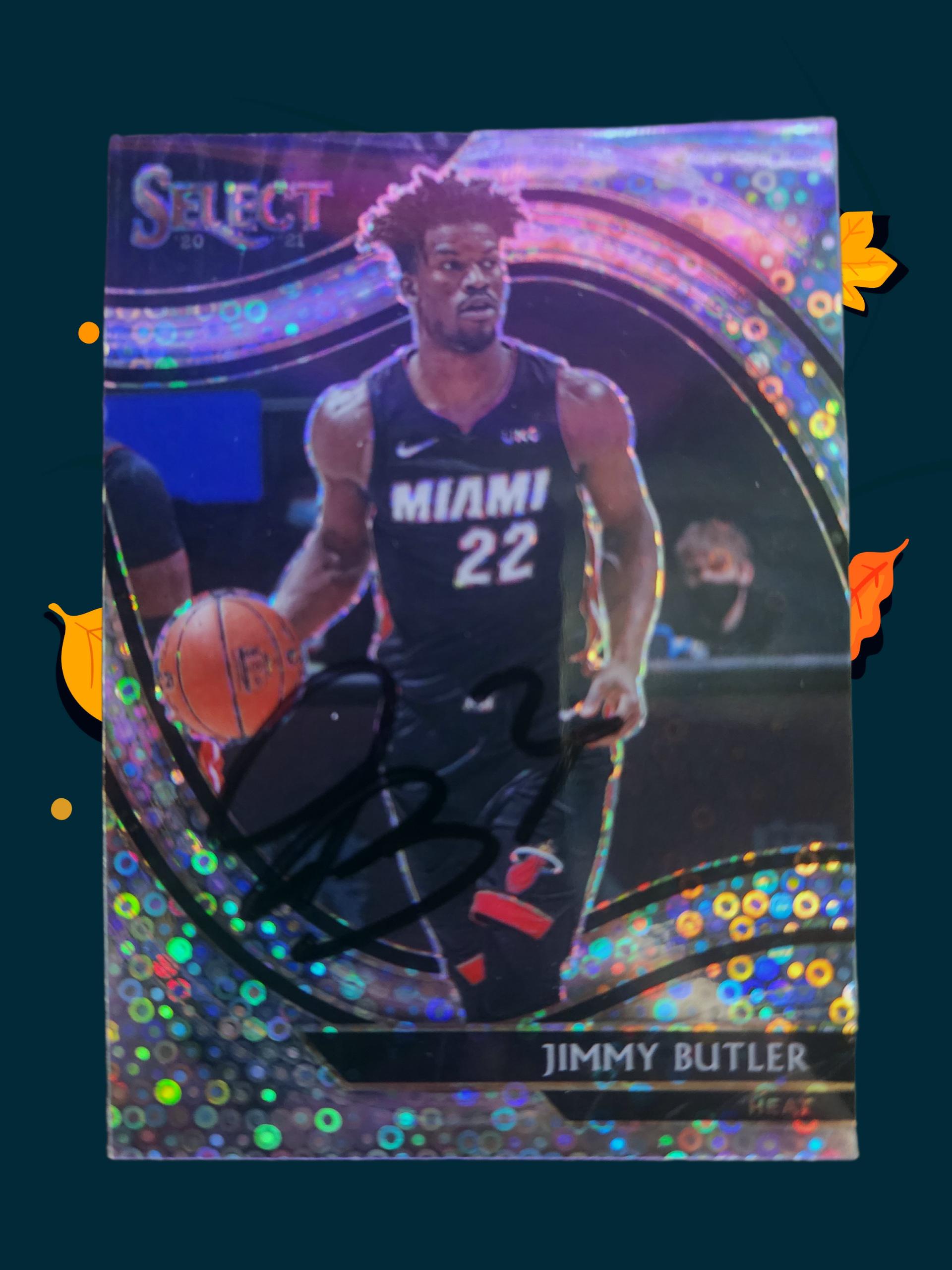 Jimmy Butler Autographed Card Miami Heat - Etsy Norway