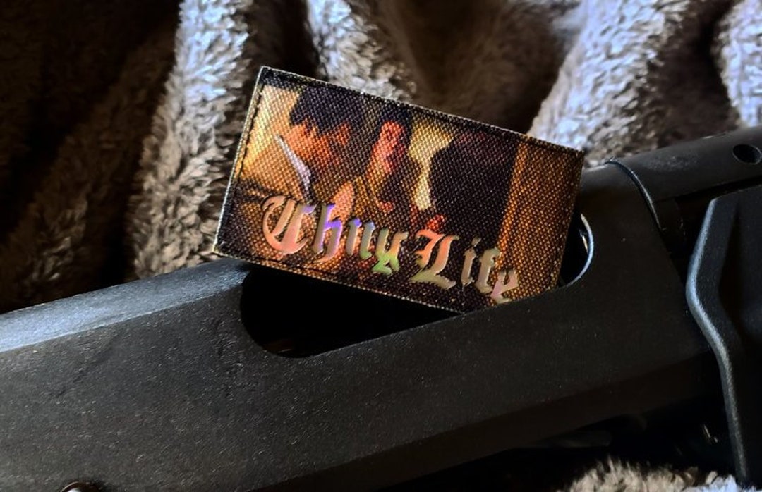 THUG LIFE Pineapple EXPRESS Laser Cut Patch Embroidered Velcro Ranger