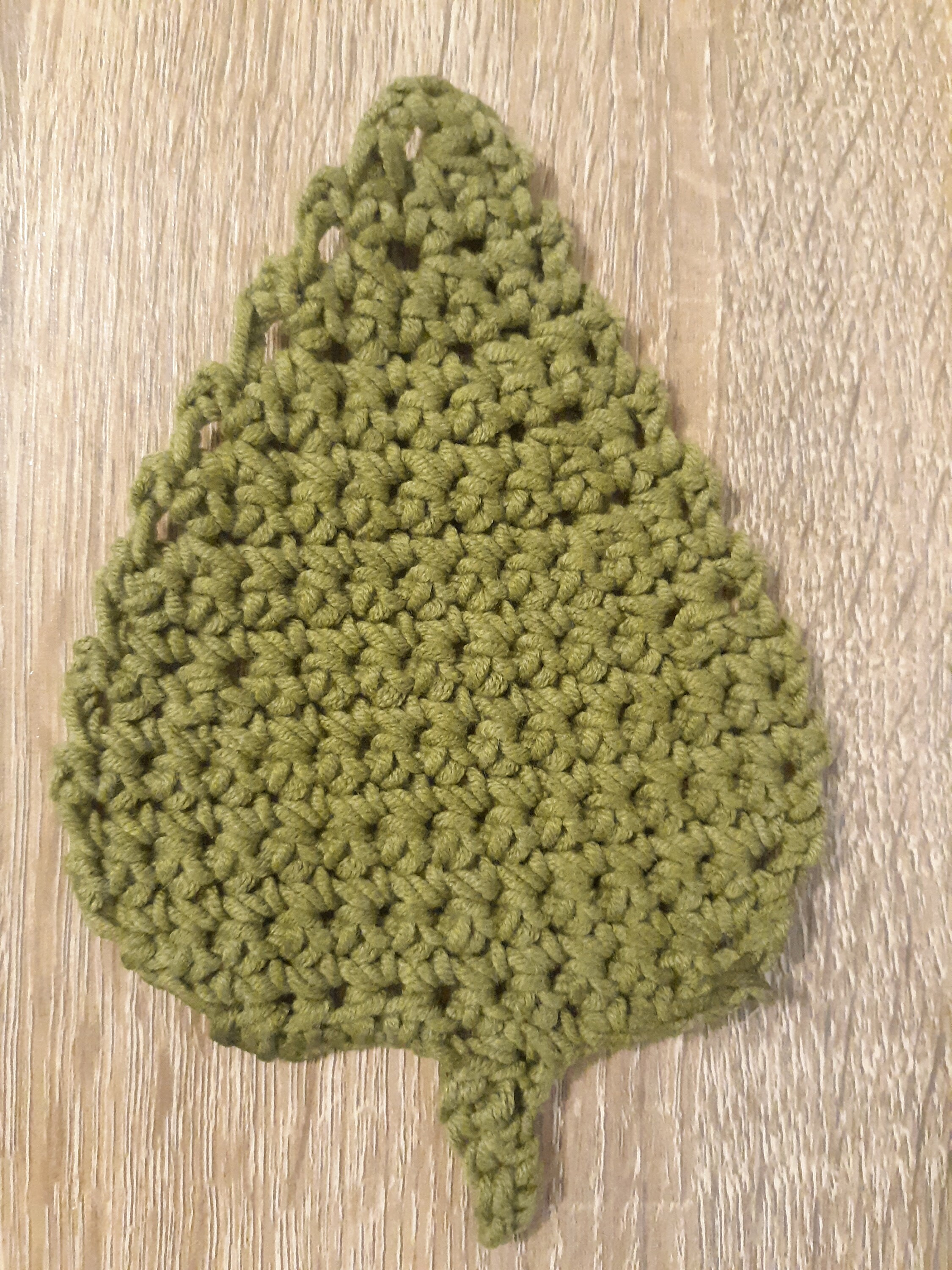 Crochet Pattern - Leaf Coaster PDF Download - Etsy