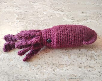 Crochet Pattern - Squid PDF Download