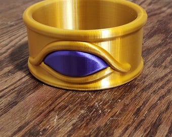 Fantasy Gold and Purple Bracelet (Zelda Link Between Worlds-inspired)