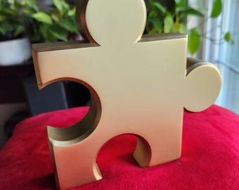 Golden Puzzle Piece (Banjo-Kazooie Jiggy-Inspired)