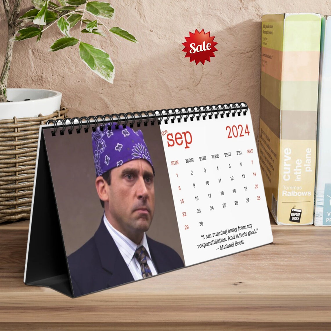 The Office Desk Calendar 2024 2024 the Office Wall Calendar Etsy Canada