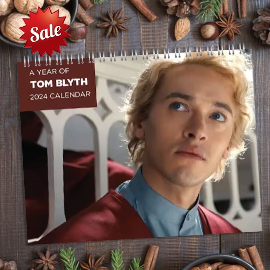 2024 Tom Wall Calendar, Blyth 2024 Wall Calendar, Celebrity Calendar