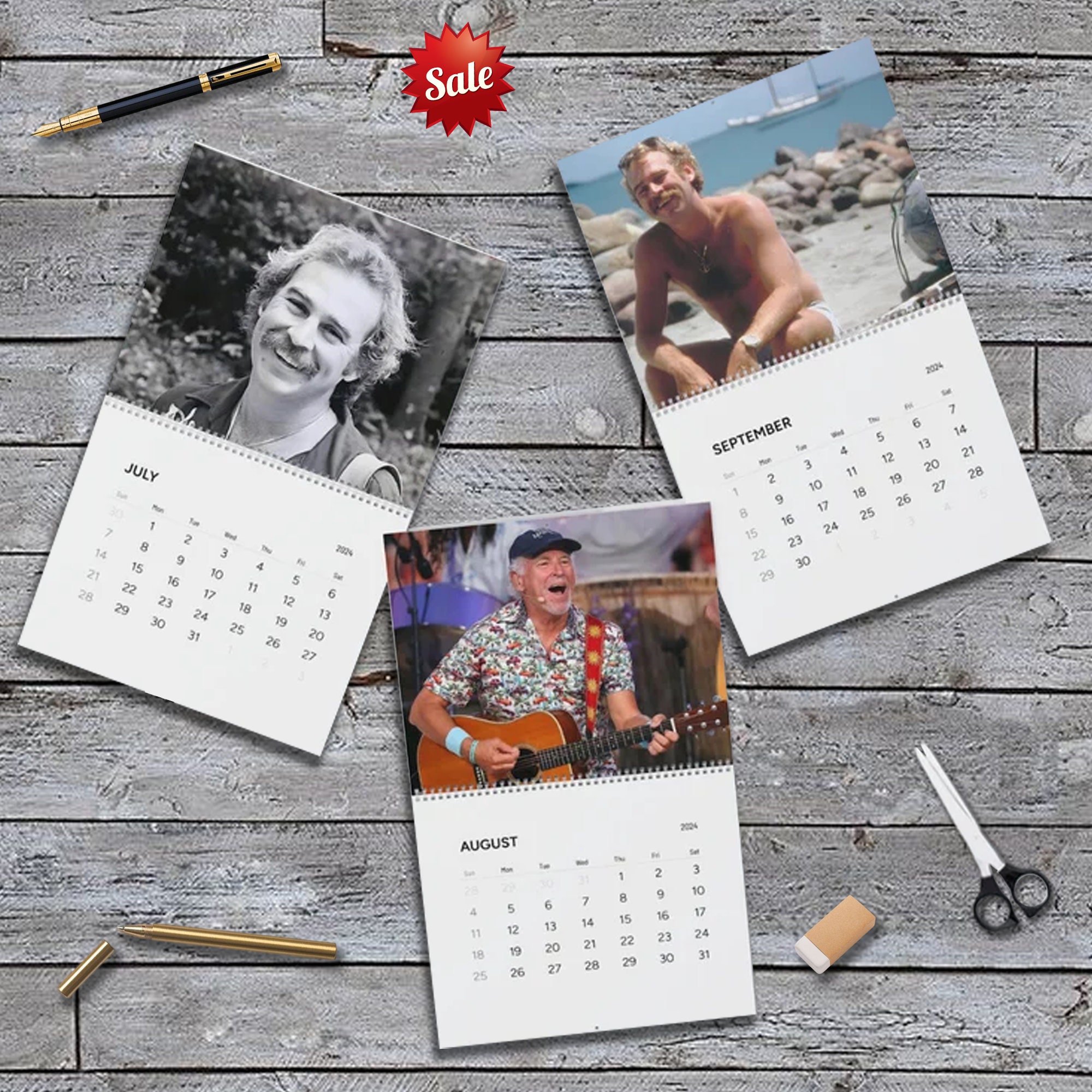 Jimmy Buffett 2024 Wall Calendar, Parrothead Margaritaville Country