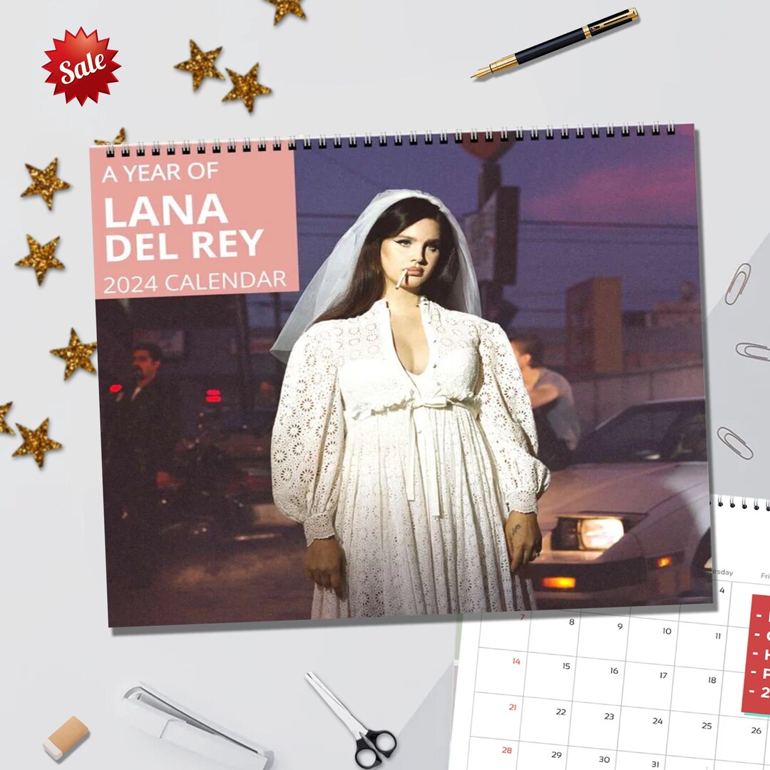 Lana Del Rey Calendar 2024 Wall Calendar Lana Del Rey Wall Etsy Australia