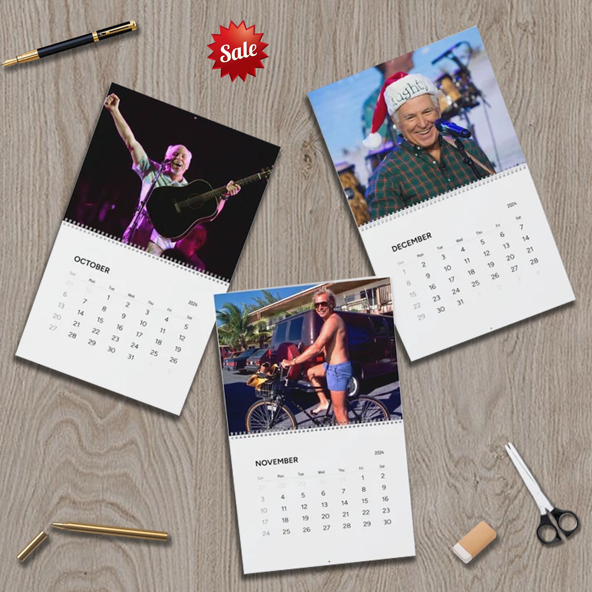 Jimmy Buffett 2024 Wall Calendar, Parrothead Margaritaville Country