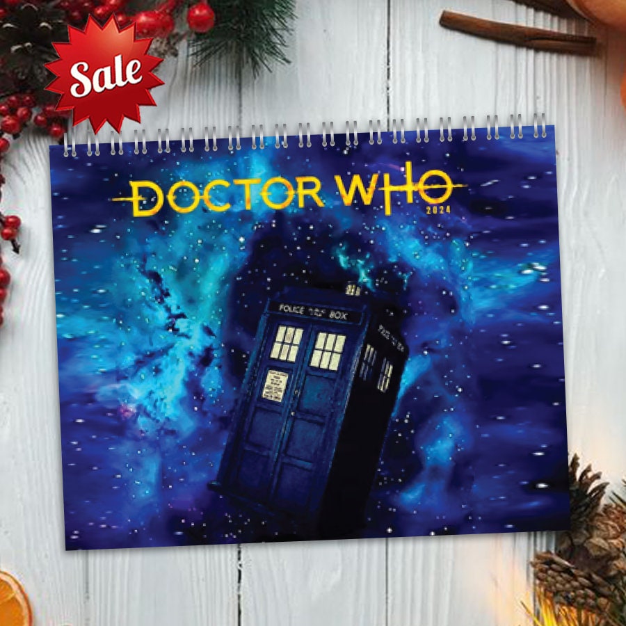 Dr Who 2024 Wall Calendar, Movie Calendar 2024, Planner 2024 sold by