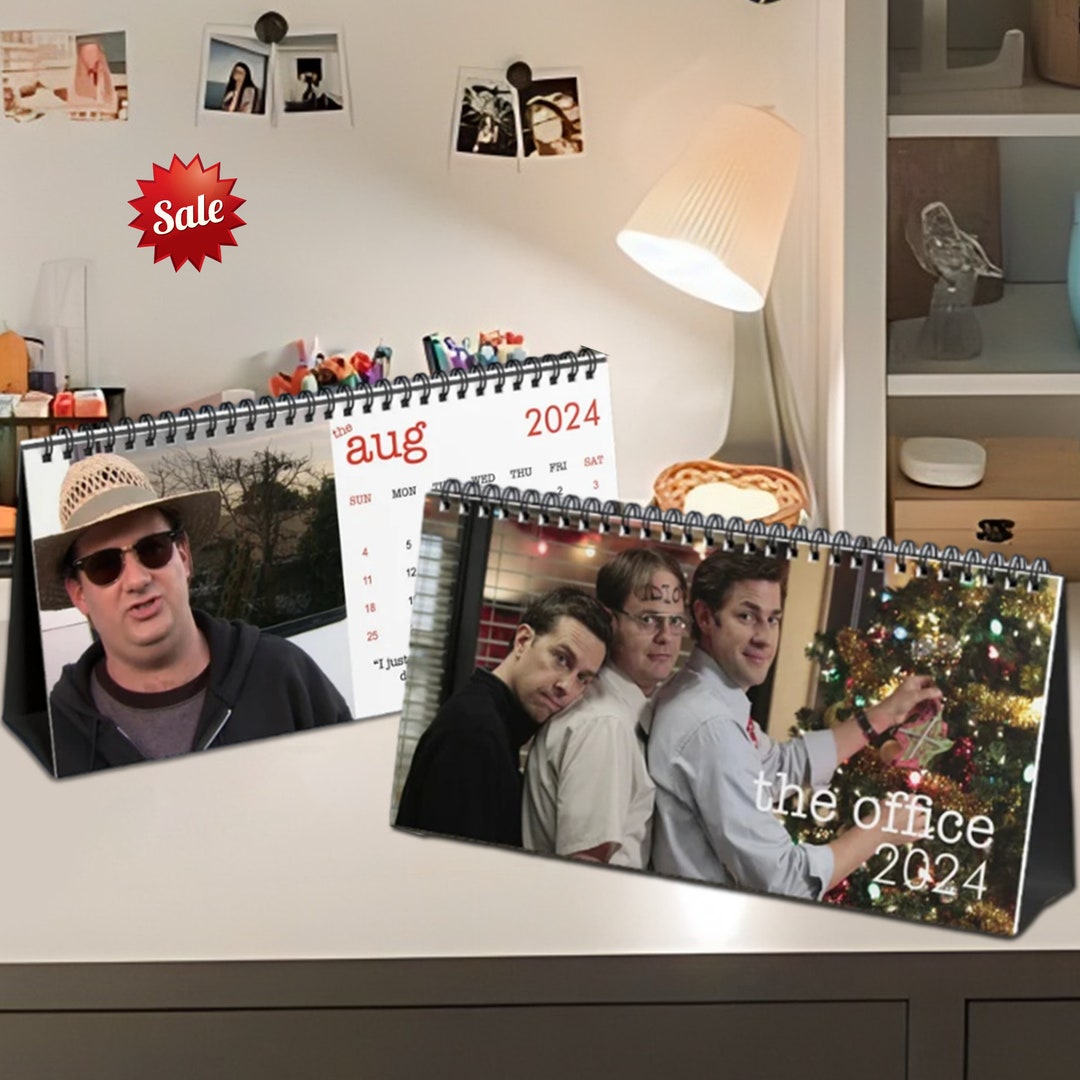 The Office Desk Calendar 2024 2024 the Office Wall Calendar Etsy Canada