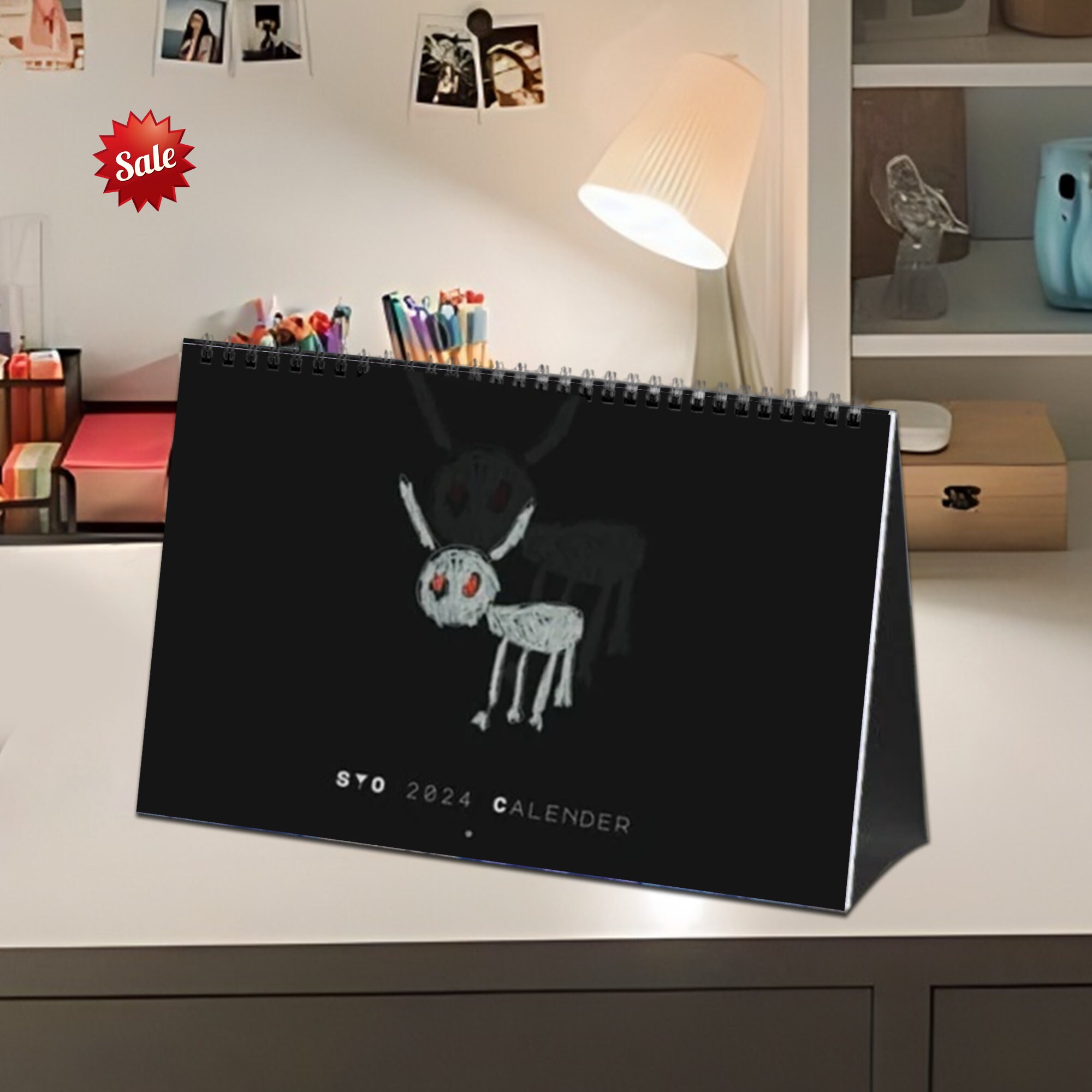 2024 Drake Slime You Out Desk Calendar, Calendar 2024 sold by Valenka