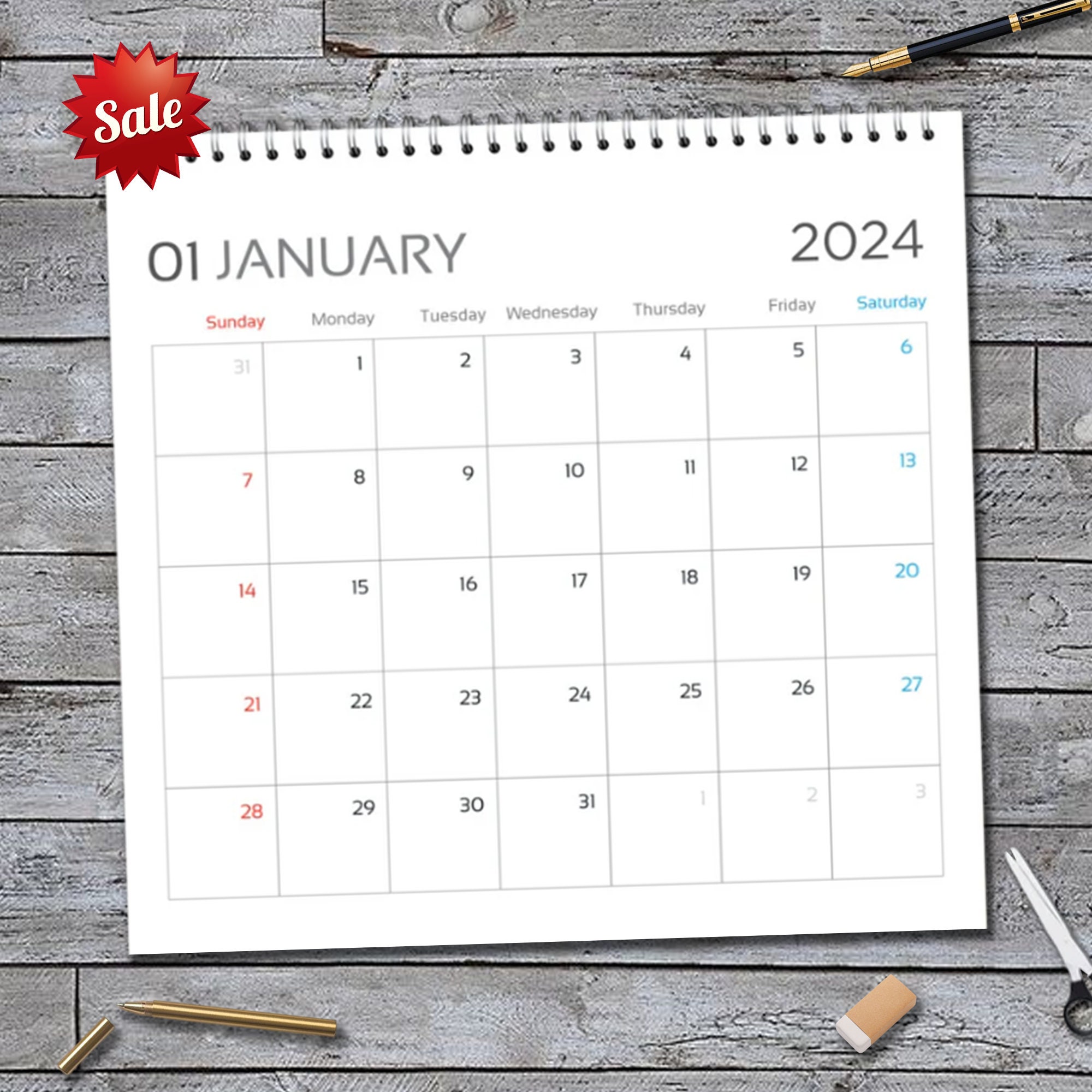 2024 Dwayne Johnson Wall Calendar, Dwayne Johnson 2024 Celebrity Desk