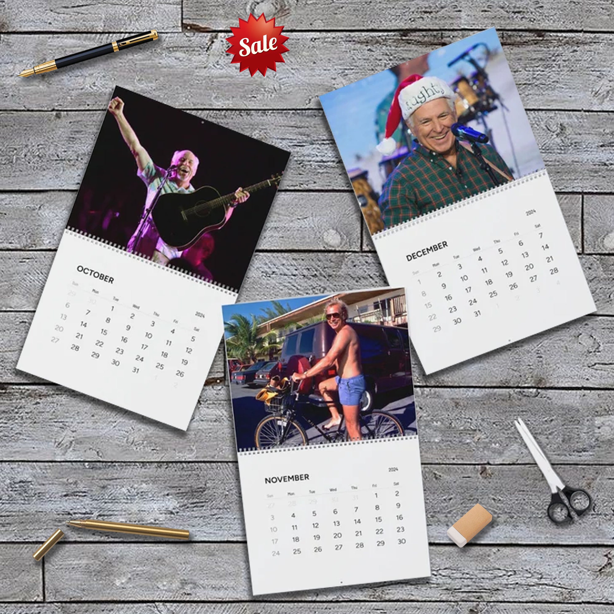 Jimmy Buffett 2025 Wall Calendar, Parrothead Margaritaville Country