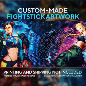 Maßgeschneiderte Fightstick Designs