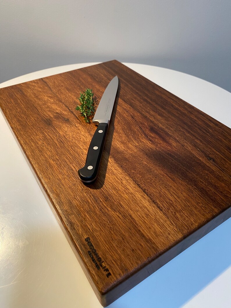 Recycled Australian Hardwood Timber Cutting Board Rustic Etsy Australia