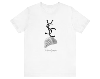 YVES SAINT LAURENT Italian Brand T-shirts - Etsy