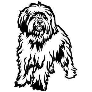 SCHAFPUDEL Old German Shepherd Dog - Sticker - Purebred Dog Sticker - Car Sticker - sticker #4416