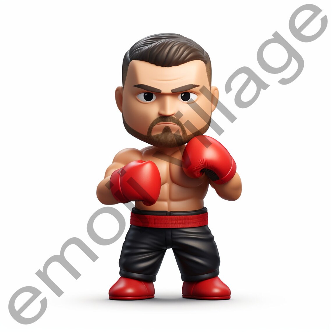 Boxing Emoji Bundle 4 PSD and 4 PNG Files Digital Download Etsy