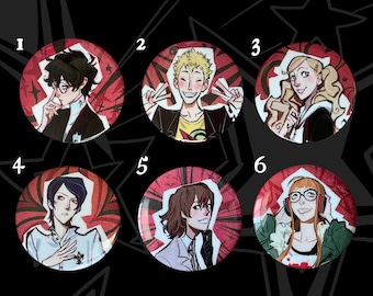 Persona 5 Button