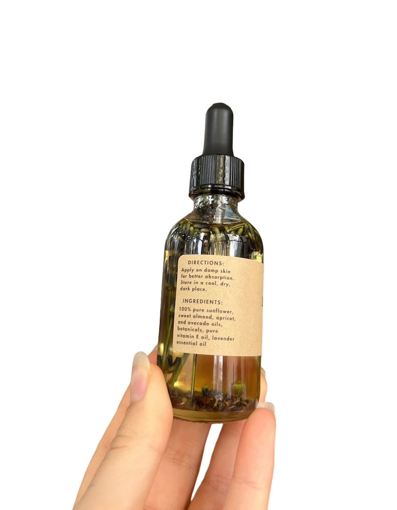 Lavender Dream Body Oil, Essential Oil Body Oil, Natural Lavender Body Oil, Lavender Body Oil