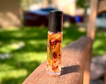 Grapefruit + Rose + Patchouli Perfume Oils, Essential Oil Perfume Oil, Roll On Perfume, Perfume Oil, Aromatherapy Perfume Oils, Gift Idea
