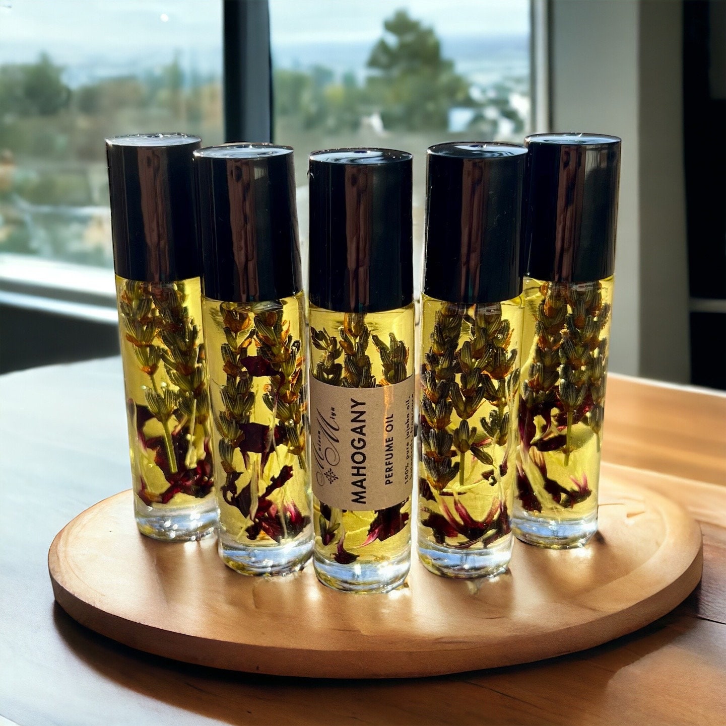 mahogany perfume off white