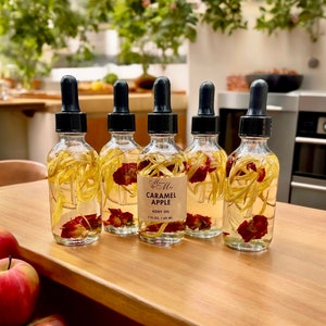 Caramel Apple Body Oil, Massage Oil, Moisturizing Oil, Gift Idea, Scented Body Oil, Luxury Body Oil, Hydrating Oil, Body Oil for Her