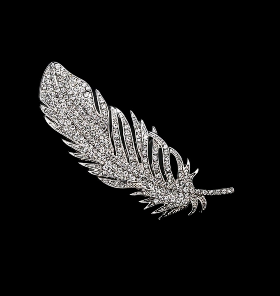 Broche Strass Noirs Et Perles Sur Fond Doré - Neuve Sans Emballage - Idée Cadeau Fête Des Mères