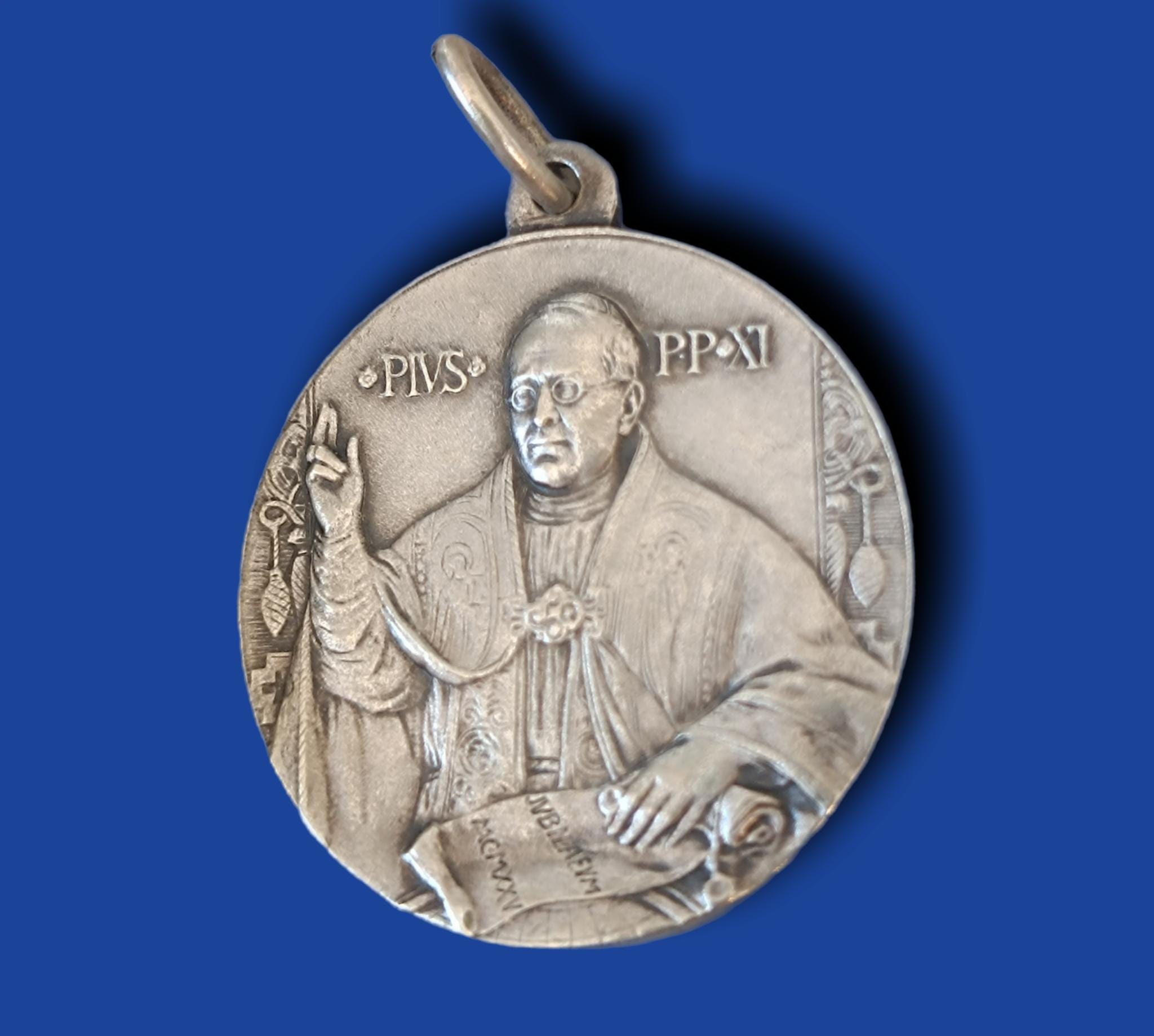 ピウス5世 Pontifex Maximus メダル 珍しい大型アンティークメダル