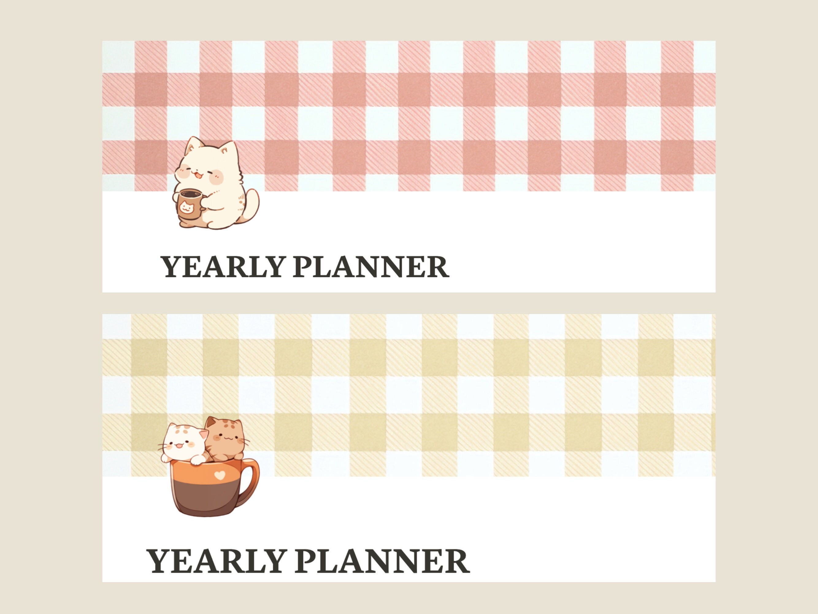 Notion Icons and Notion Covers for Notion Templates 22 Cat Themed Icons ...