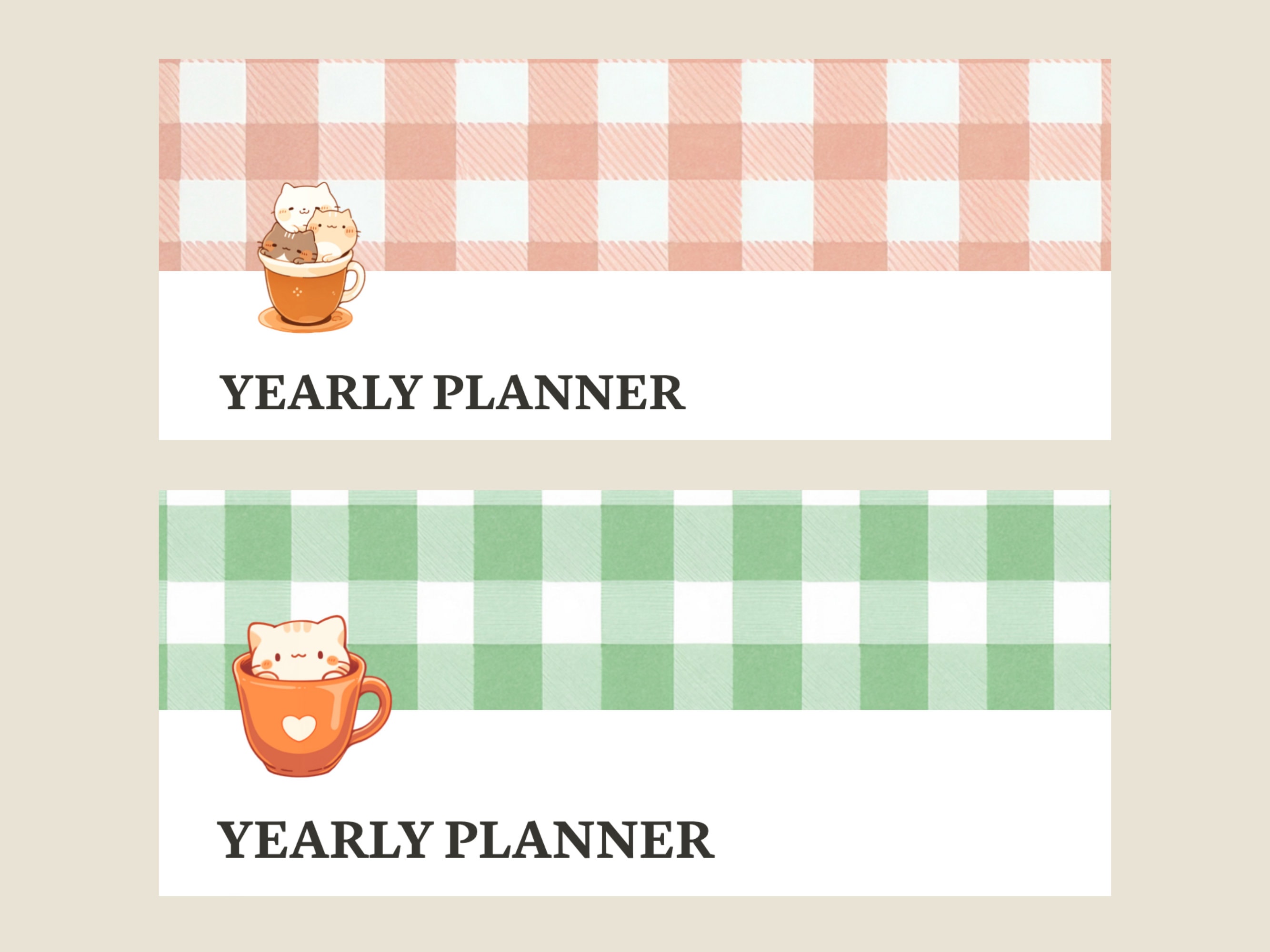 Cat Themed Notion Icons | 78 Notion Covers Pack｜aesthetic Notion｜cat ...