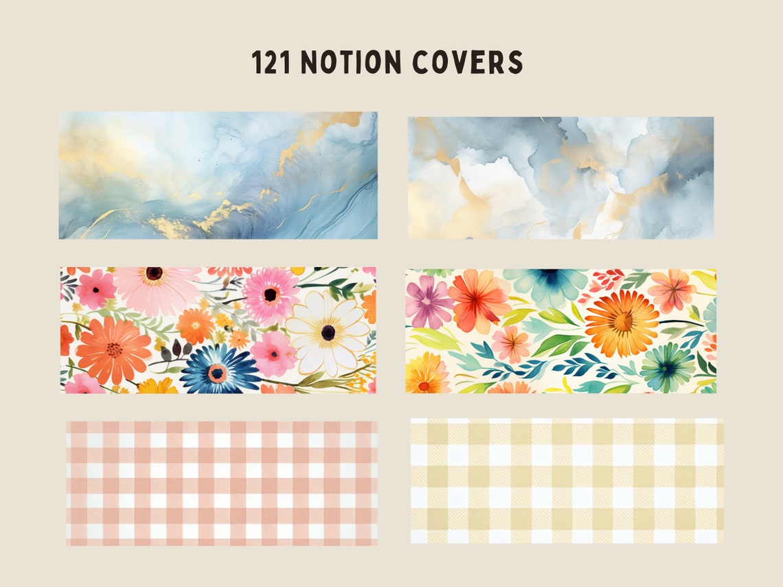 Notion Icons and Notion Covers for Notion Templates 22 Cat Themed Icons ...