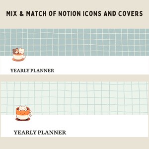Notion Icons and Notion Covers for Notion Templates | 22 Cat Themed ...