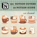 Notion Icons and Notion Covers for Notion Templates | 22 Cat Themed ...