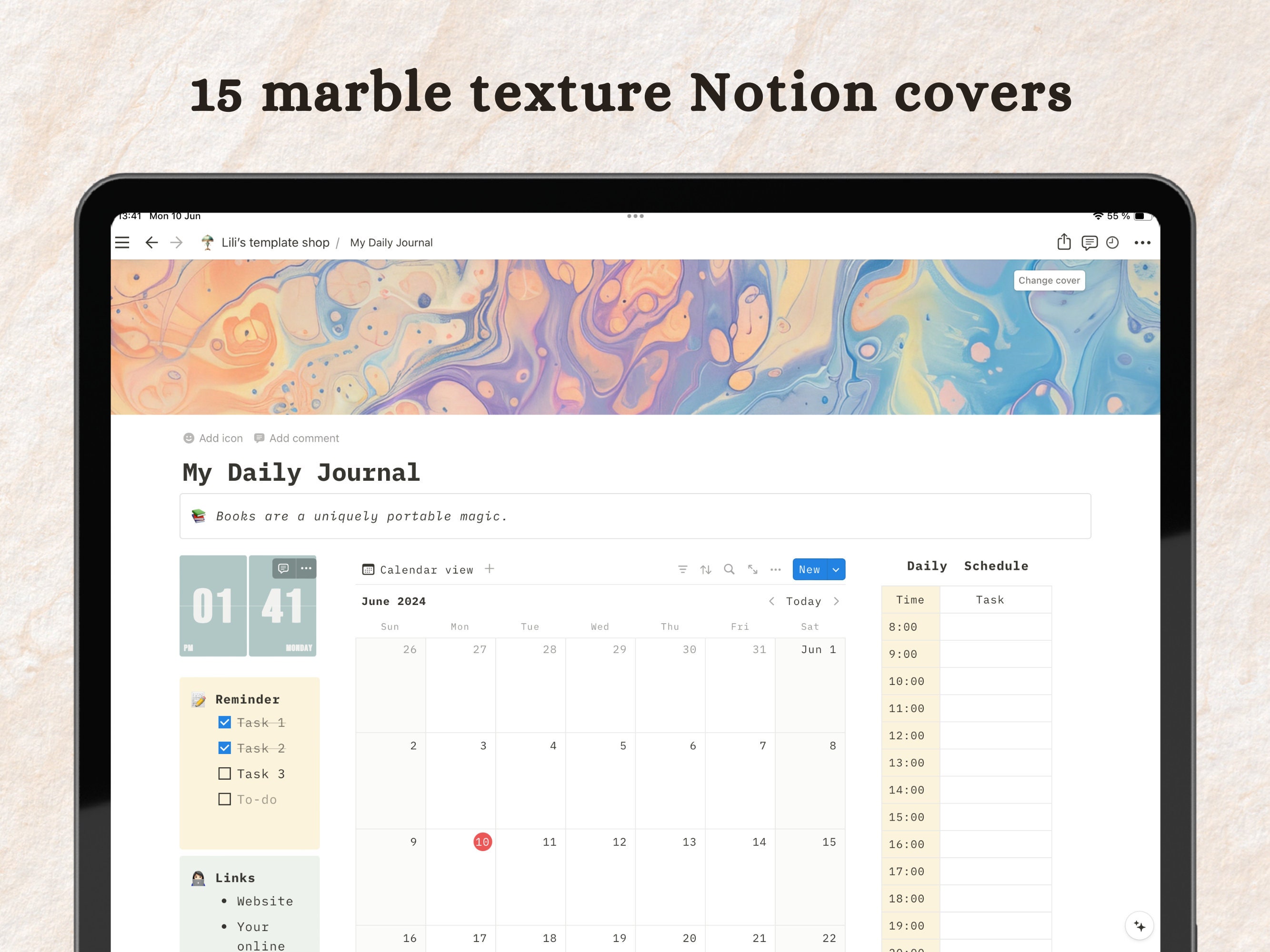 Notion Colorful Table Colorful Marble Texture Notion Covers for Notion Templates | Marble ...