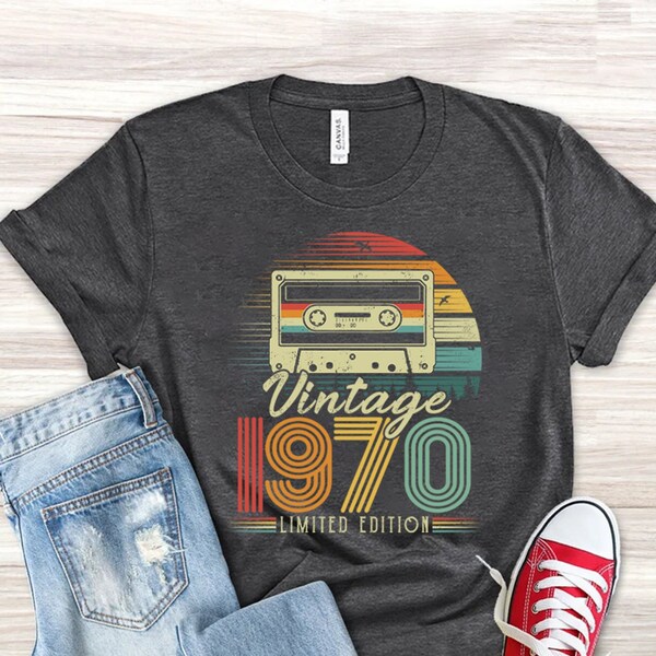 53th Birthday Shirt,Vintage 1970 Shirt,53th Birthday Gift For Women,53th Birthday Gift For Men,53th Birthday Best Friend,53th Birthday Woman