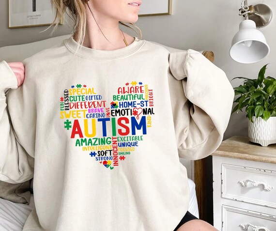 Autism Shirt, Autism Heart Shirt, Autism Awarenes… - image 6