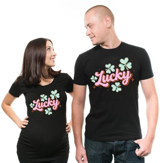 Lucky Shirt, Retro St Patricks Day Shirt, St Patr… - image 1