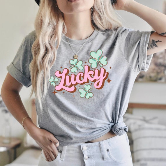 Lucky Shirt, Retro St Patricks Day Shirt, St Patr… - image 7