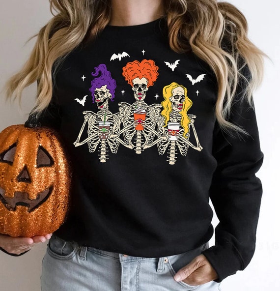 Night Dancing Skeletons Shirt, Cute Halloween Graphic Tee – Birdhouse  Design Studio, LLC