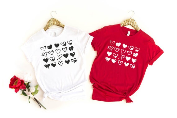 Valentines Day Shirt, Heart Shirt, Valentines Day… - image 7