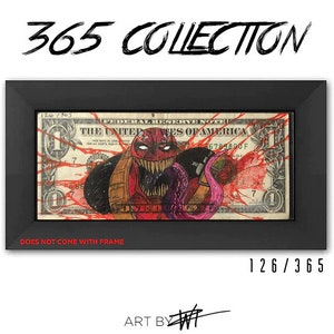 Venompool   Custom Money Collectible Art by WIZ
