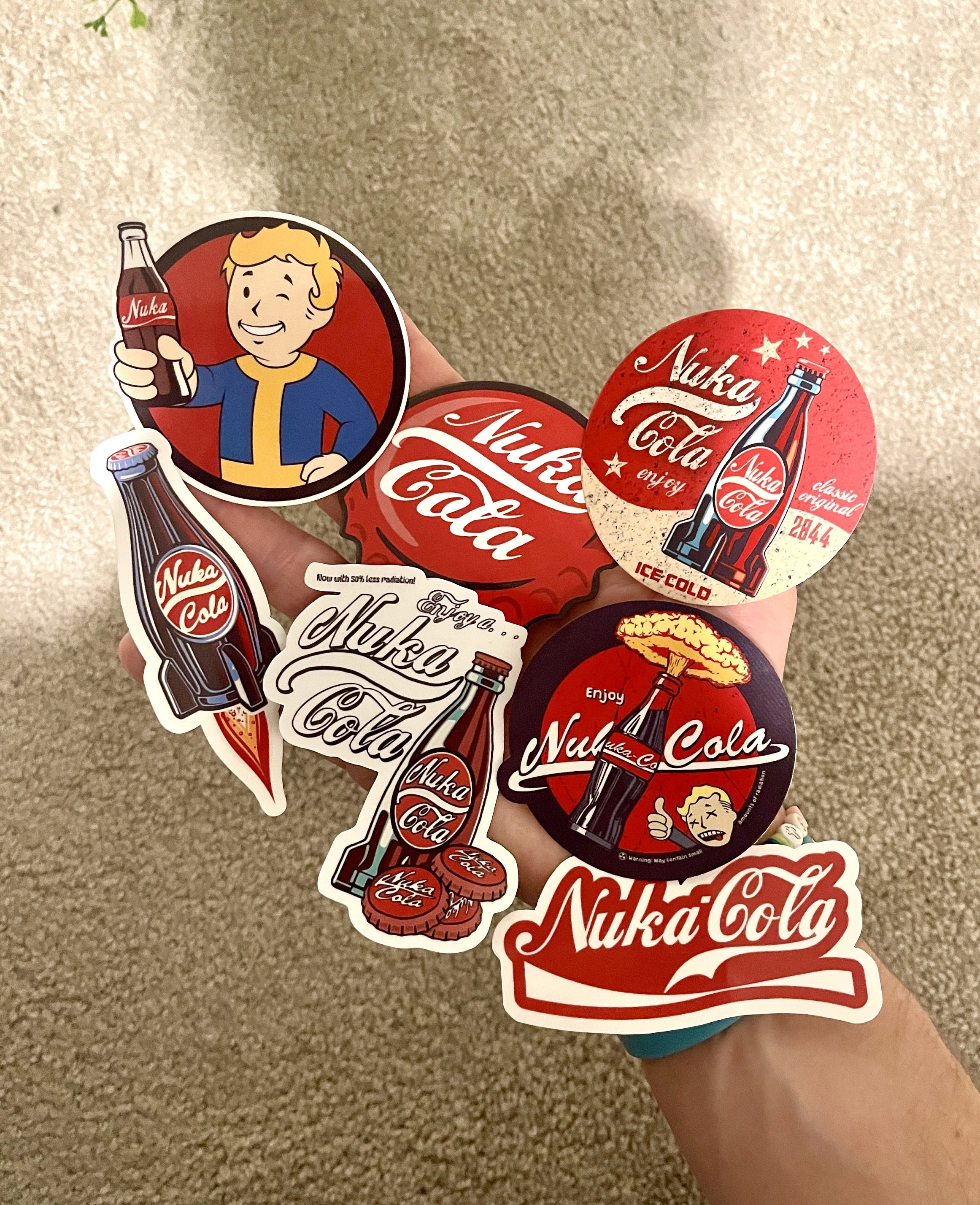 Fallout Sticker Nuka Cola - Etsy, image size:2323x2856