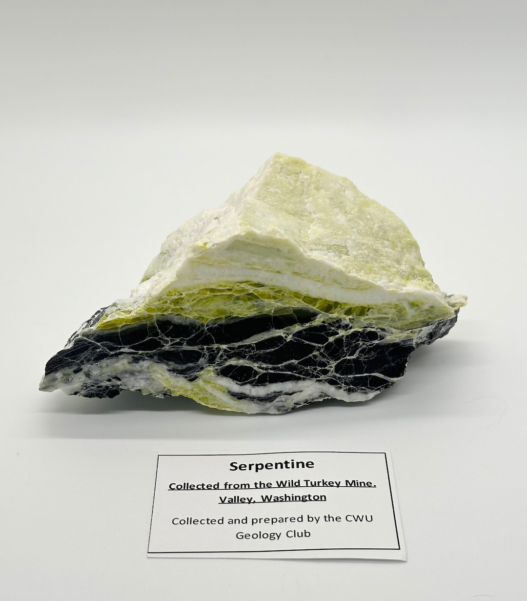 Serpentine From Washington State Wild Turkey Mine Serpentine Gorgeous ...