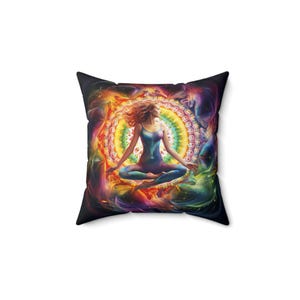 Spun Polyester Square Pillow