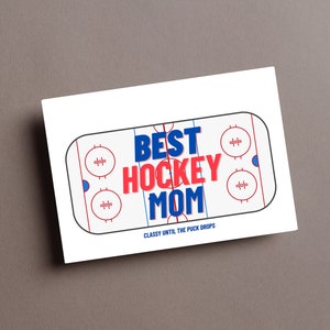 Muttertagskarte - Hockey Mom
