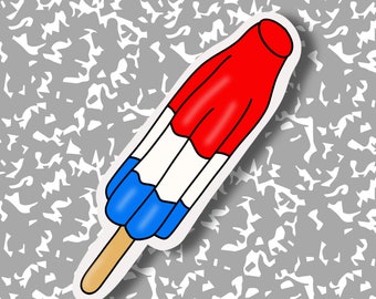 Bomb Pop Sticker, Summer Stickers, Laptop Stickers