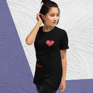 Puzzle Heart Tee, Summer Women&#39;s Shirt, Puzzle Lover Gift, Soft Cotton T-shirt