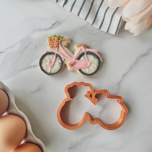 Beach Cruiser Bicycle Cookie Cutter | Bike Cookie | Bicycle Gift